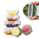 6 couvercles extensibles en silicone