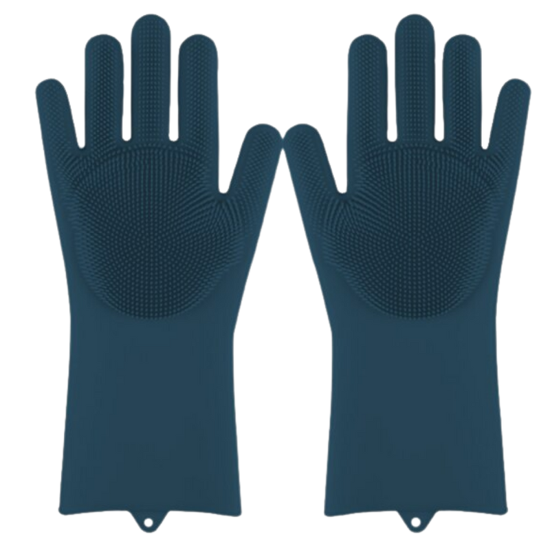 Gants de vaisselle en silicone à usages multiples