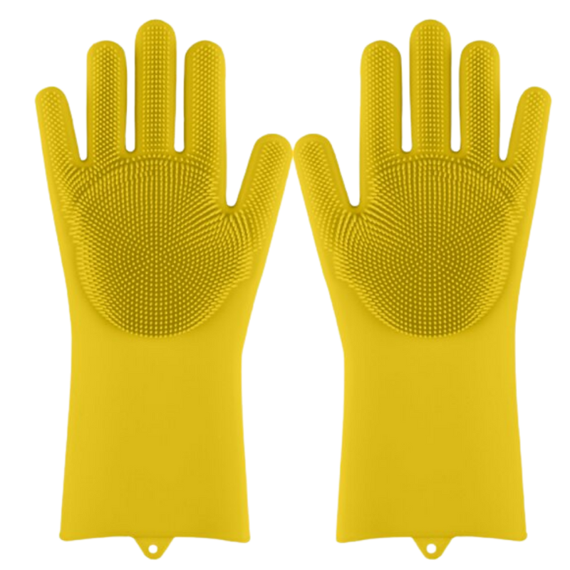 Gants de vaisselle en silicone à usages multiples