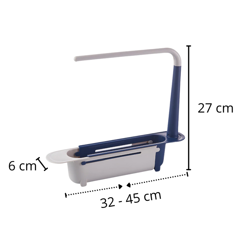 Support de rangement extensible pour évier