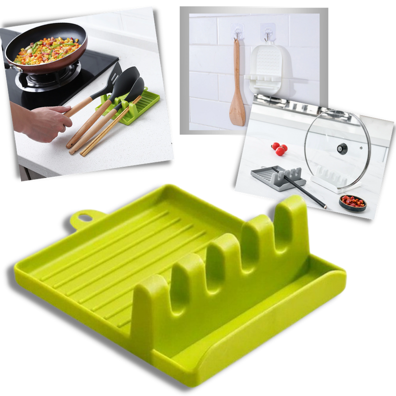 Support d'ustensiles pour spatules et cuillères