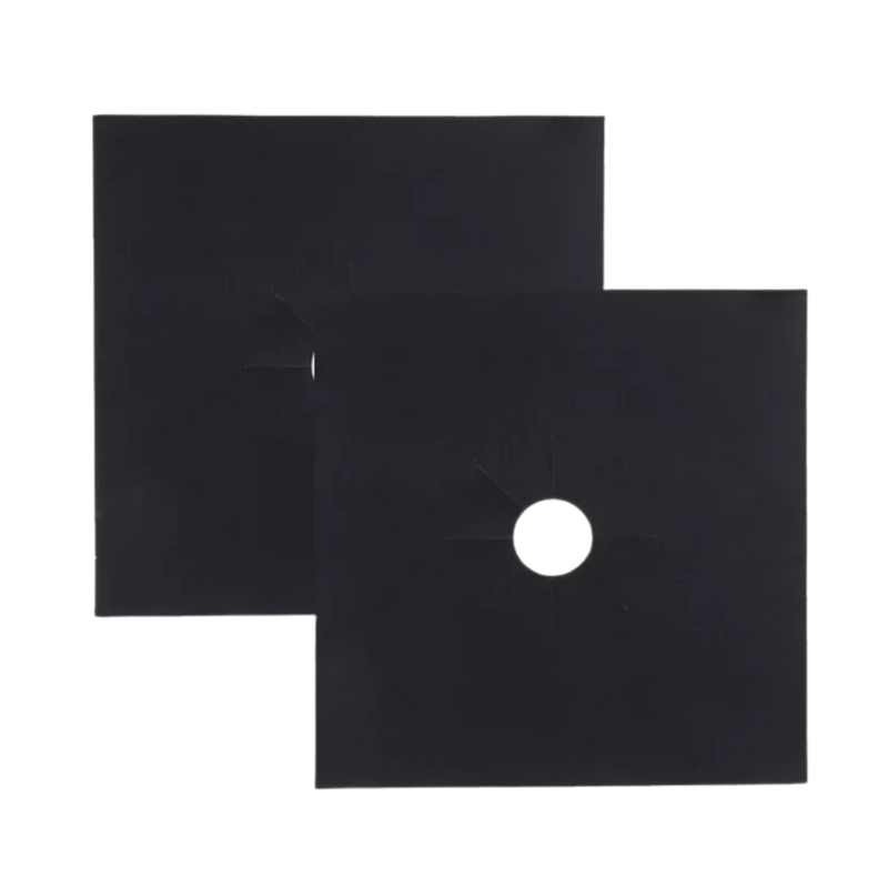 Couverture de protection pour cuisinière à gaz (lot de 2)
