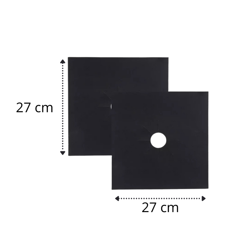 Couverture de protection pour cuisinière à gaz (lot de 2)