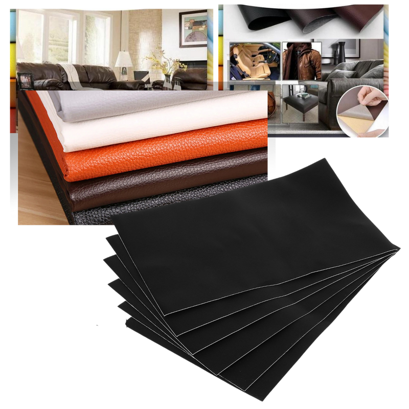 Patch de réparation en cuir auto-adhésif