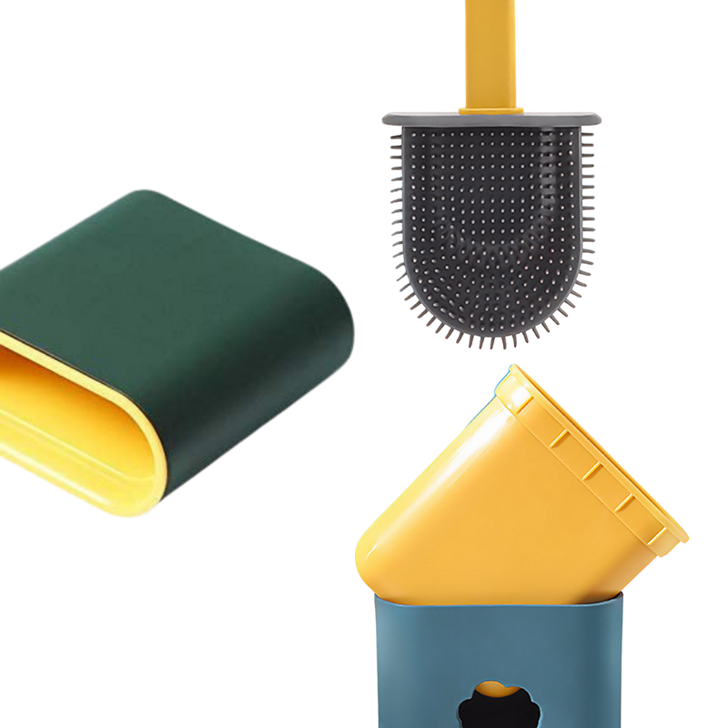 Brosse de toilette en silicone