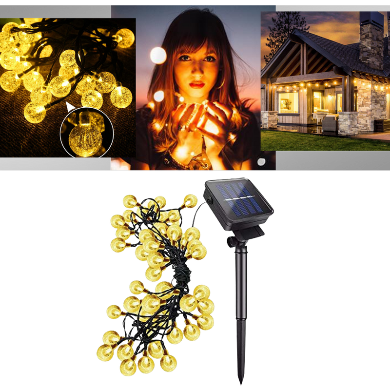 Guirlande lumineuse solaire