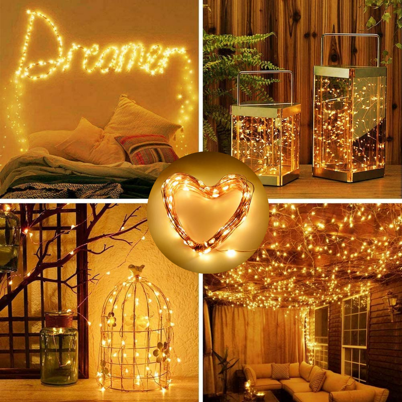 Guirlande solaire à LED