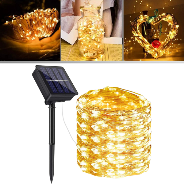 Guirlande solaire à LED