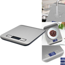 Balance de cuisine numérique LCD en acier inoxydable