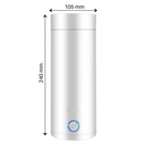 Bouilloire portative de 400ml