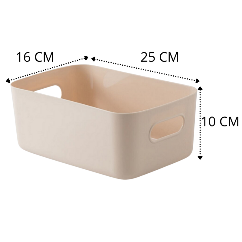 Panier de rangement polyvalent en plastique