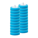 Ensemble de brosses de toilettes jetables