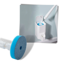 Ensemble de brosses de toilettes jetables