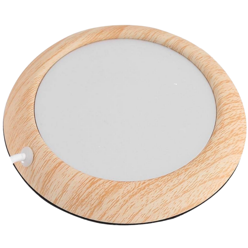 Chauffe-tasse USB électrique en bois