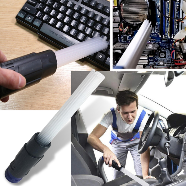 Embout d'aspirateur anti-poussière universel