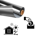 Film anti-regards réfléchissant pour fenêtres