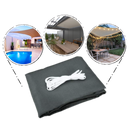 Voile d'ombrage triangulaire résistante à l'eau