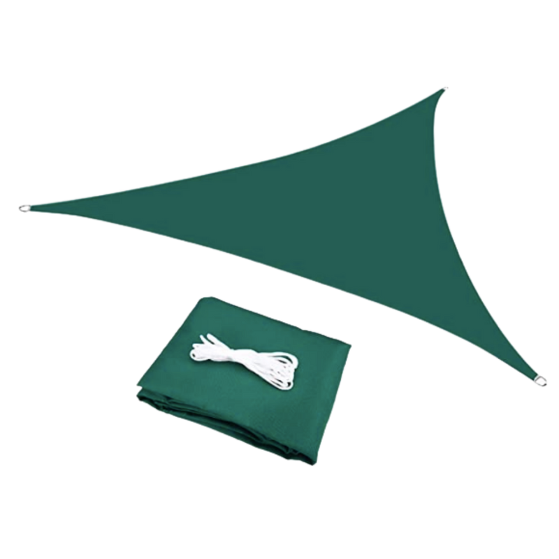 Voile d'ombrage triangulaire résistante à l'eau