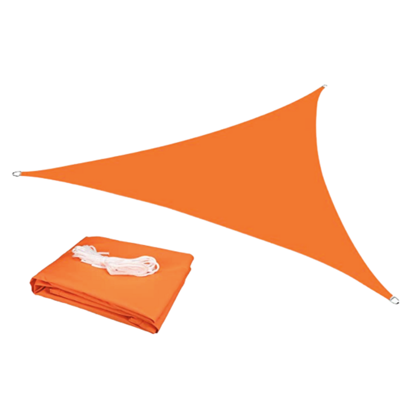 Voile d'ombrage triangulaire résistante à l'eau