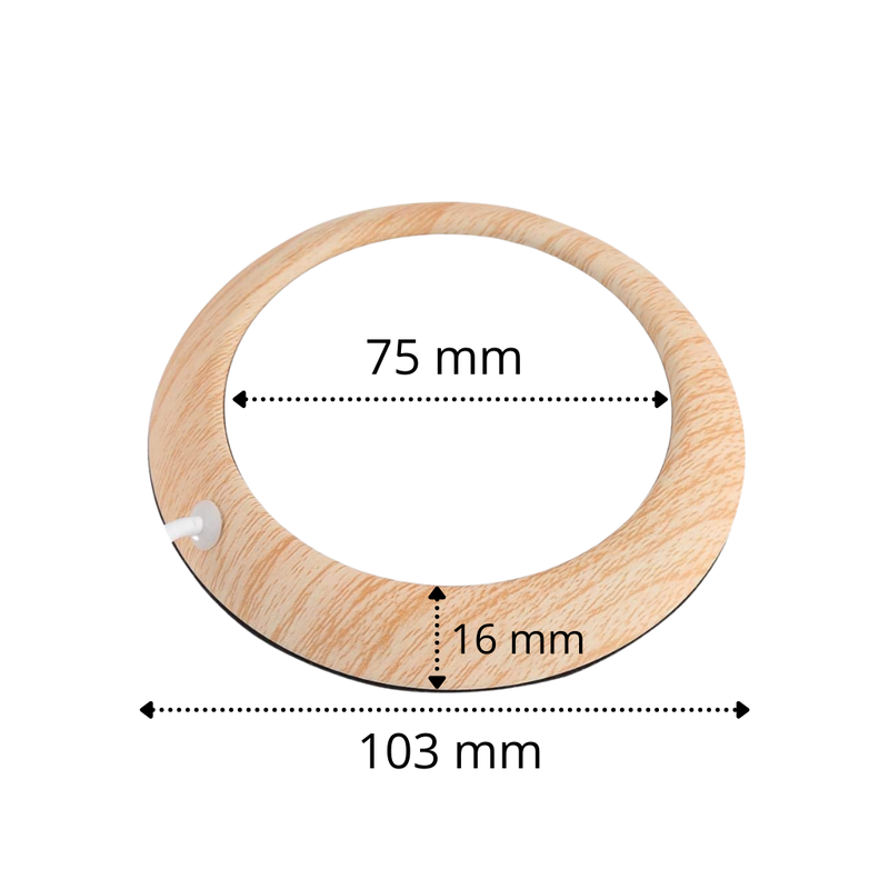 Chauffe-tasse USB électrique en bois