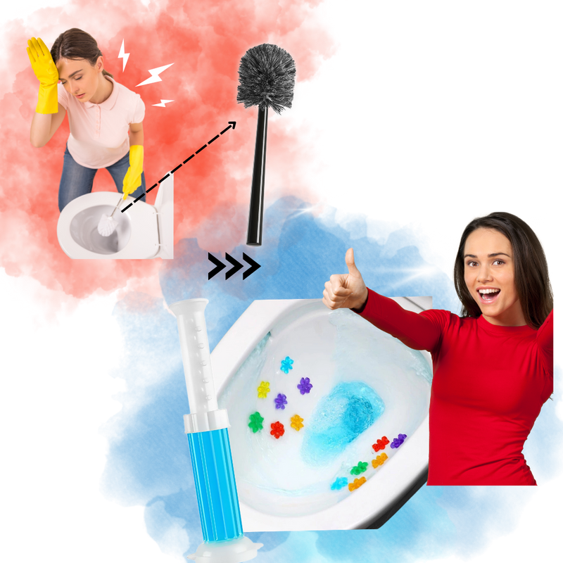 Le gel de protection active pour toilette