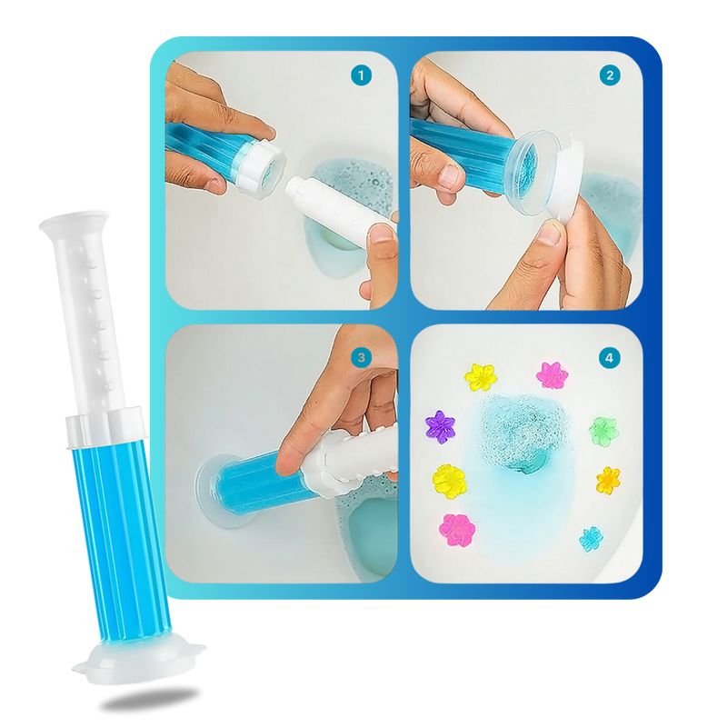 Le gel de protection active pour toilette