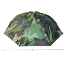 Chapeau parapluie ajustable mains libres