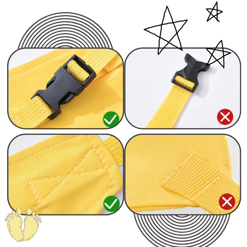 Harnais réglable pour chaise haute