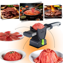 Trancheuse à viande manuelle à épaisseur ajustable