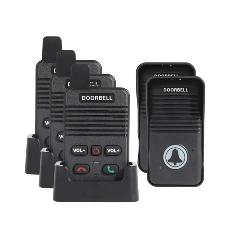 Sonnerie et interphone à communication avancée