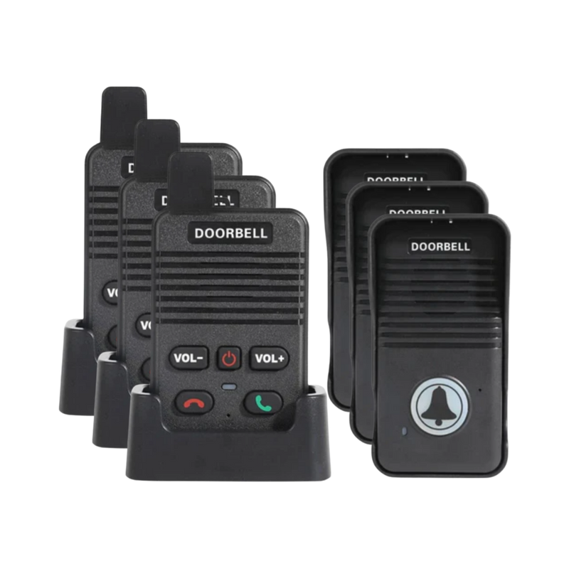 Sonnerie et interphone à communication avancée