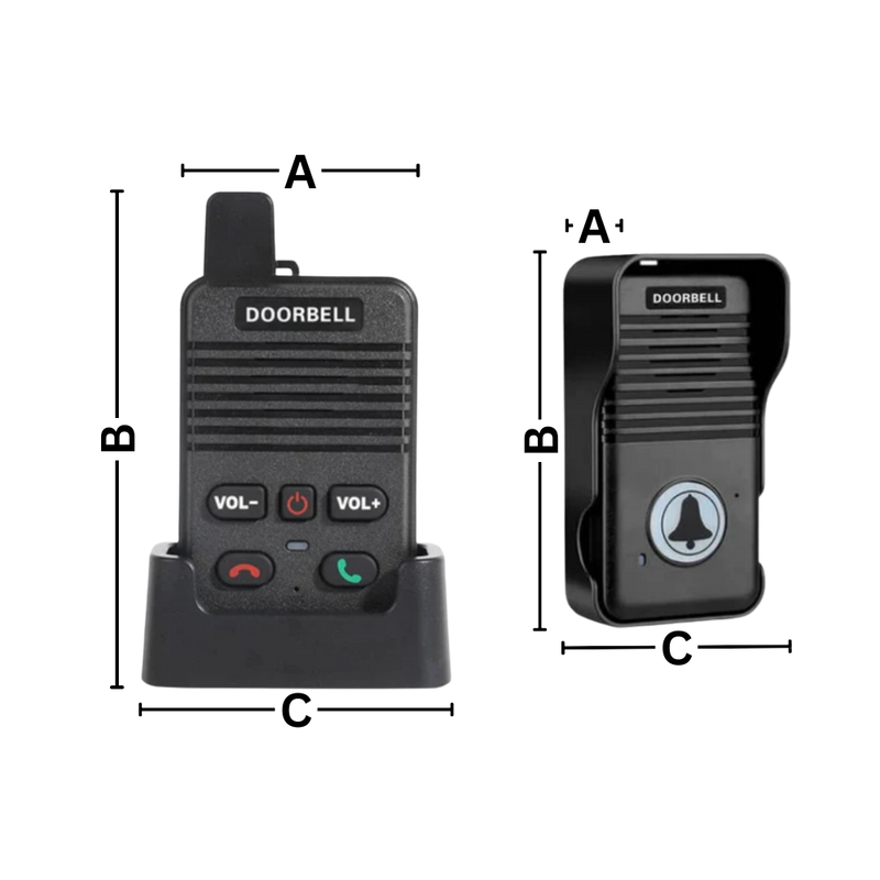 Sonnerie et interphone à communication avancée