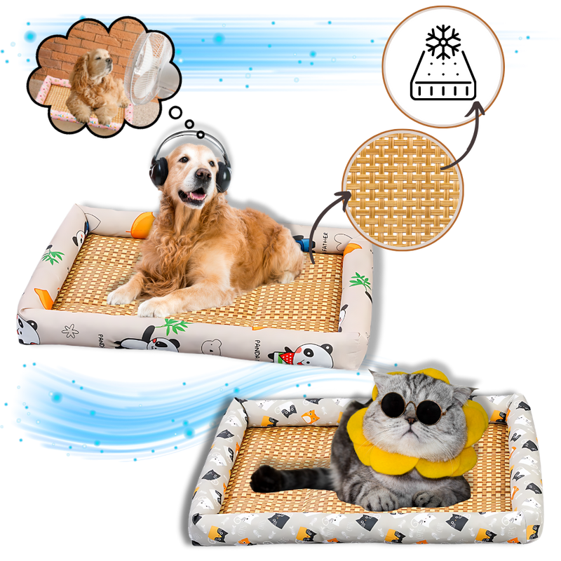 Tapis anti-dérapant et rafraîchissant pour animaux de compagnie