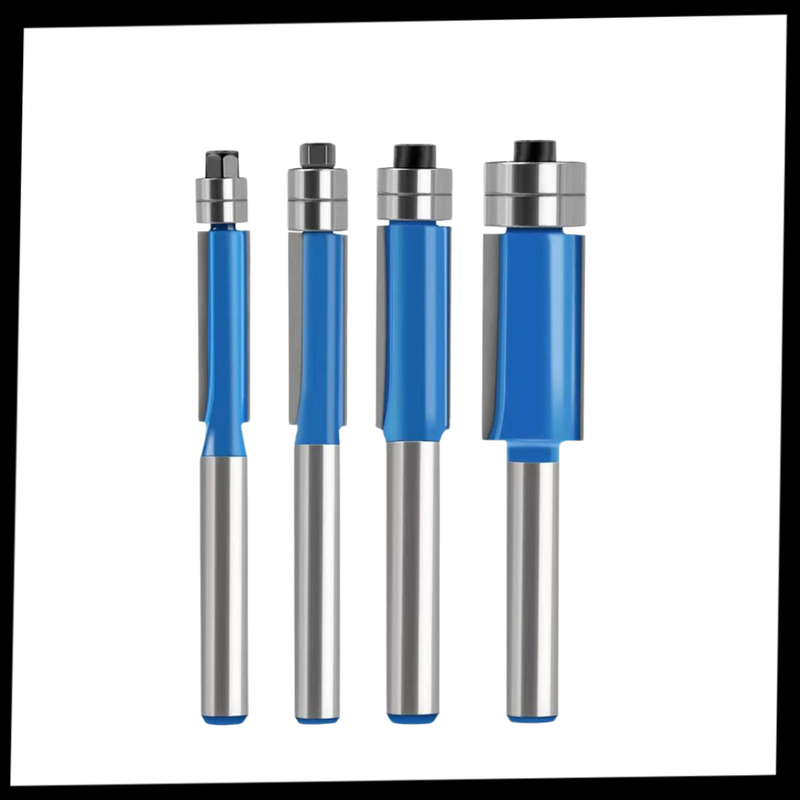 Fraises à roulement anti-rebond pour le bois