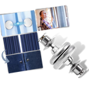 Clips magnétiques anti-fuite de lumière pour rideaux
