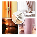 Clips magnétiques anti-fuite de lumière pour rideaux