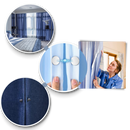 Clips magnétiques anti-fuite de lumière pour rideaux