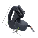 Laisse rétractable anti-enroulement pour chien