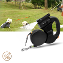 Laisse rétractable anti-enroulement pour chien