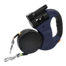 Laisse rétractable anti-enroulement pour chien