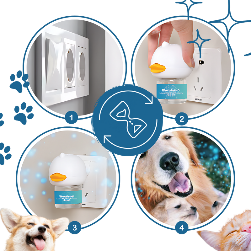 Phéromone apaisante pour animaux de compagnie