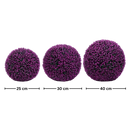 Boules de gazon topiaire artificiel