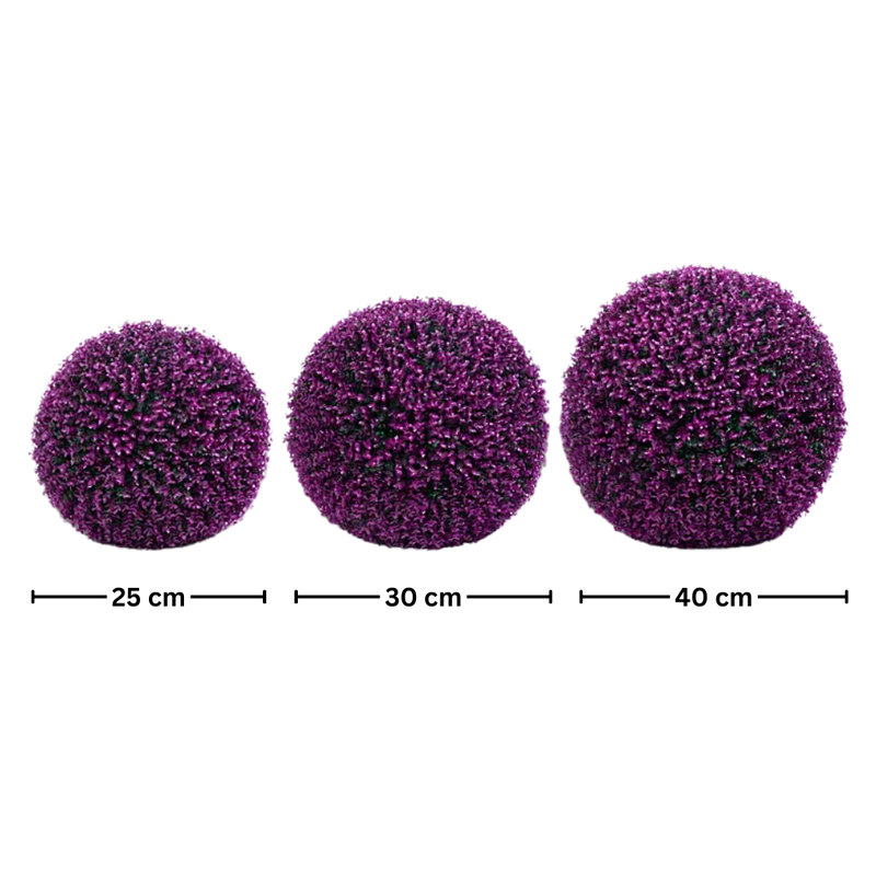 Boules de gazon topiaire artificiel