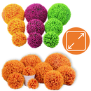 Boules de gazon topiaire artificiel