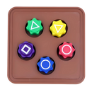 Jeu traditionnel d'attrape-pierres Gonggi