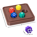 Jeu traditionnel d'attrape-pierres Gonggi