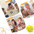 Jeu traditionnel d'attrape-pierres Gonggi