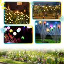 Lumières solaires à LED automatiques étanches pour extérieur