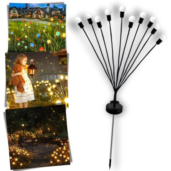 Lumières solaires à LED automatiques étanches pour extérieur