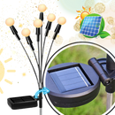 Lumières solaires à LED automatiques étanches pour extérieur